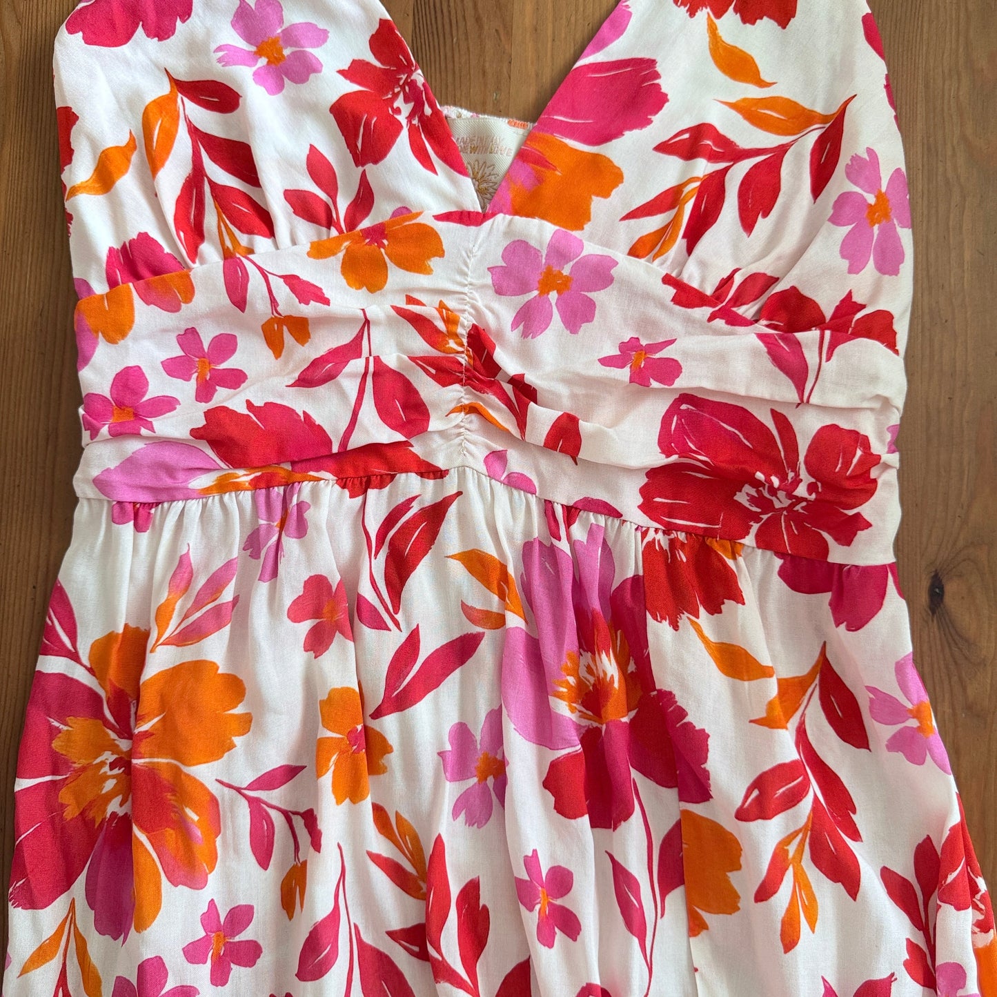 Robe longue fleurie - April vintage