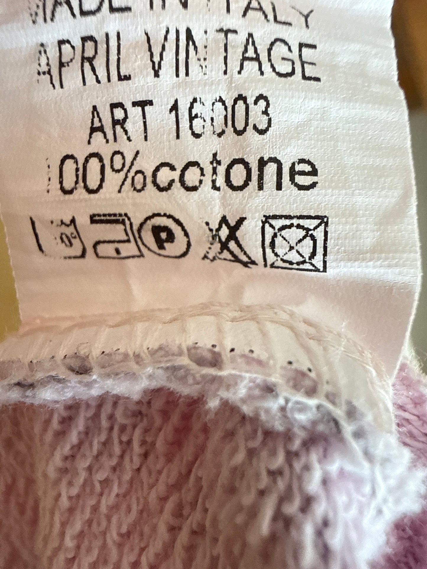 Sweat léopard rose clair ICONIC - April vintage