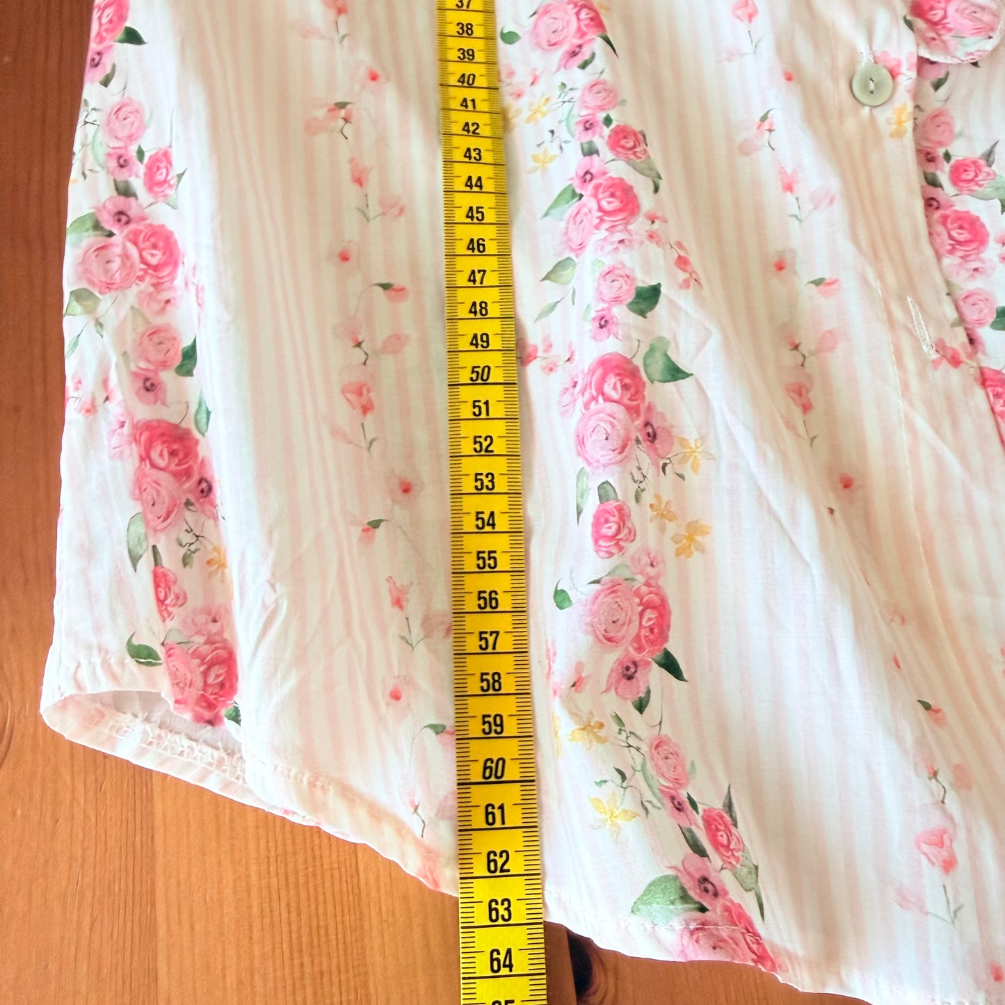 Pink floral shirt - April vintage