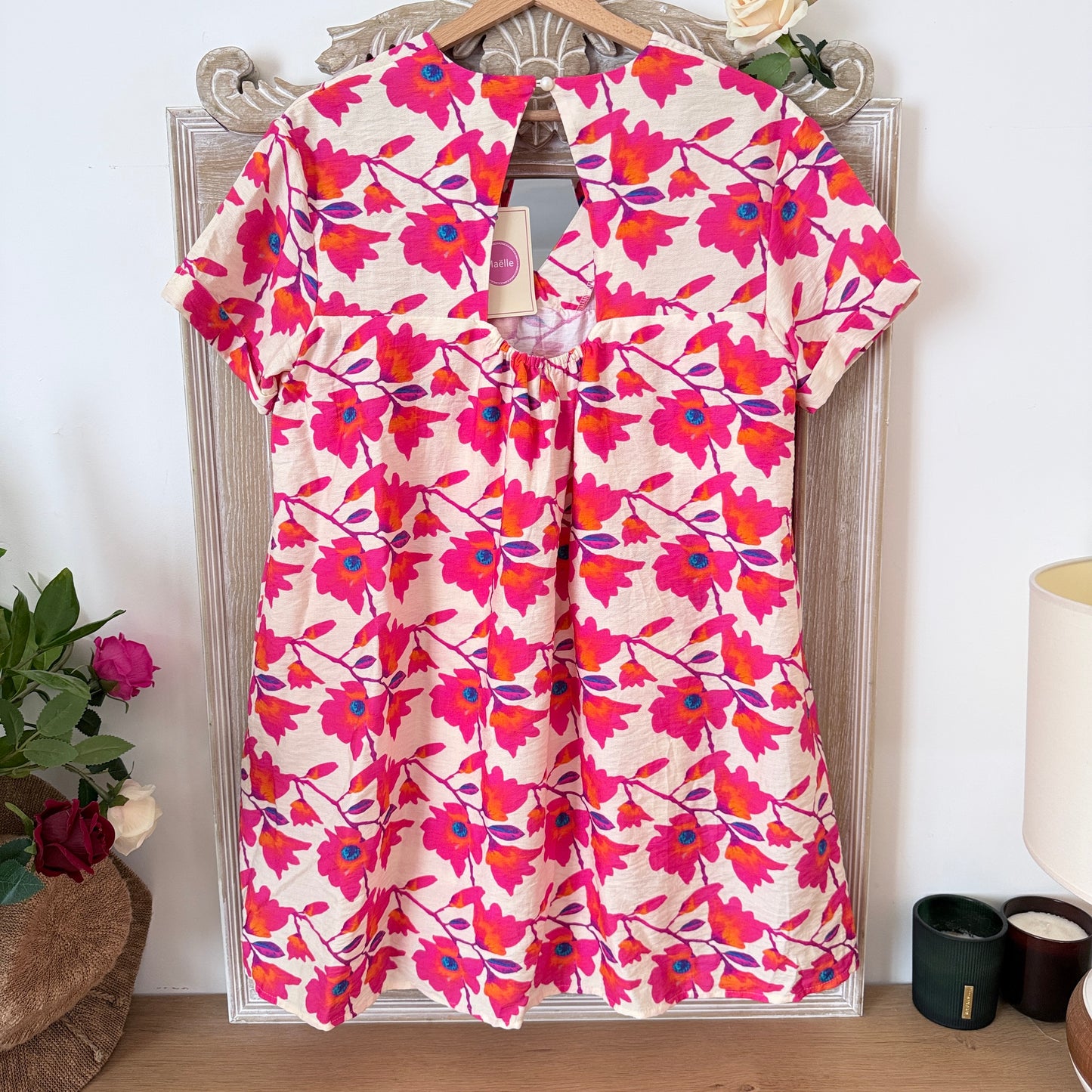 Robe short intégré fleurie - Maëlle
