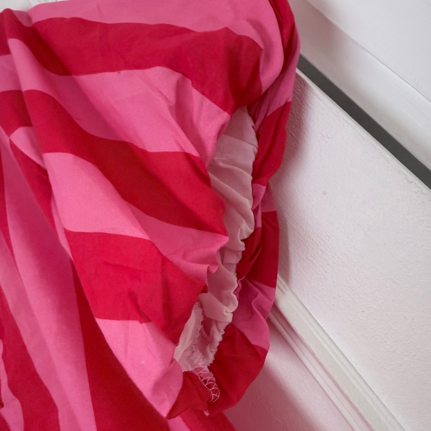 Blouse rose et fuschia en coton LOUNAE