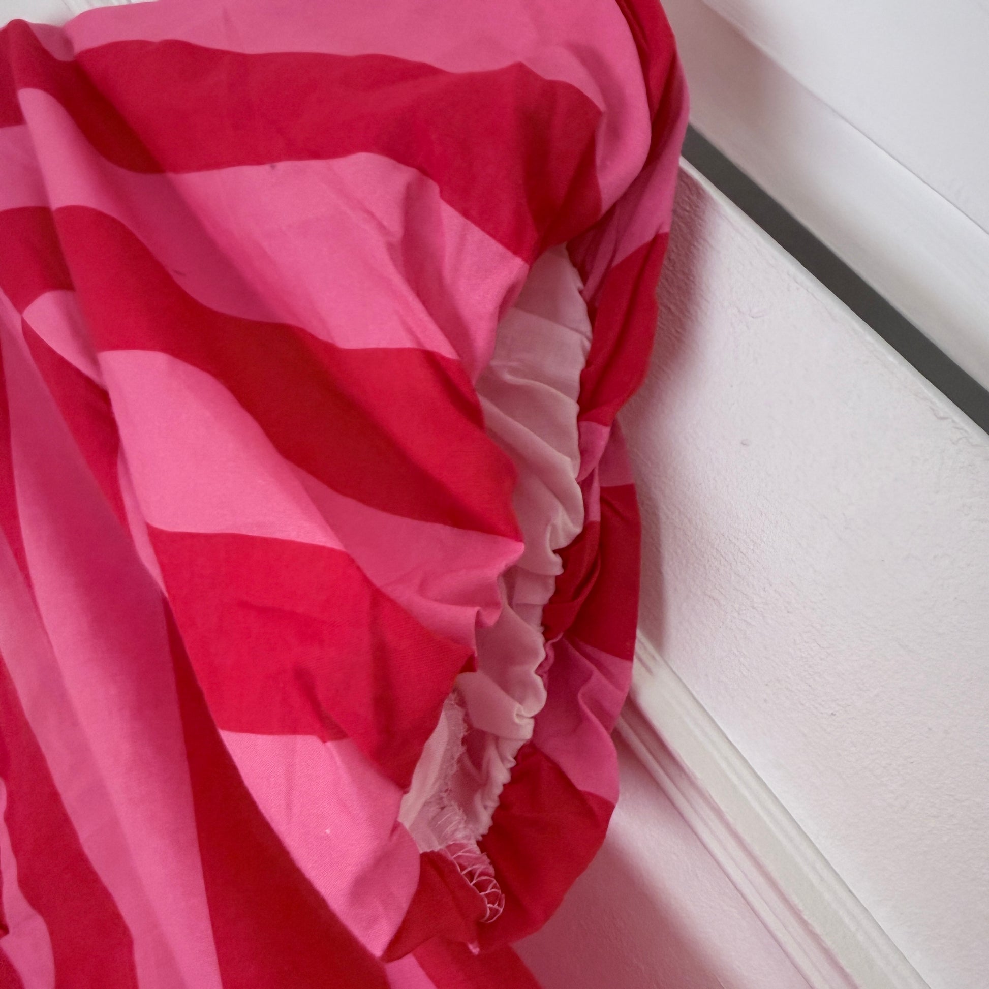 Blouse rose et fuschia en coton LOUNAE