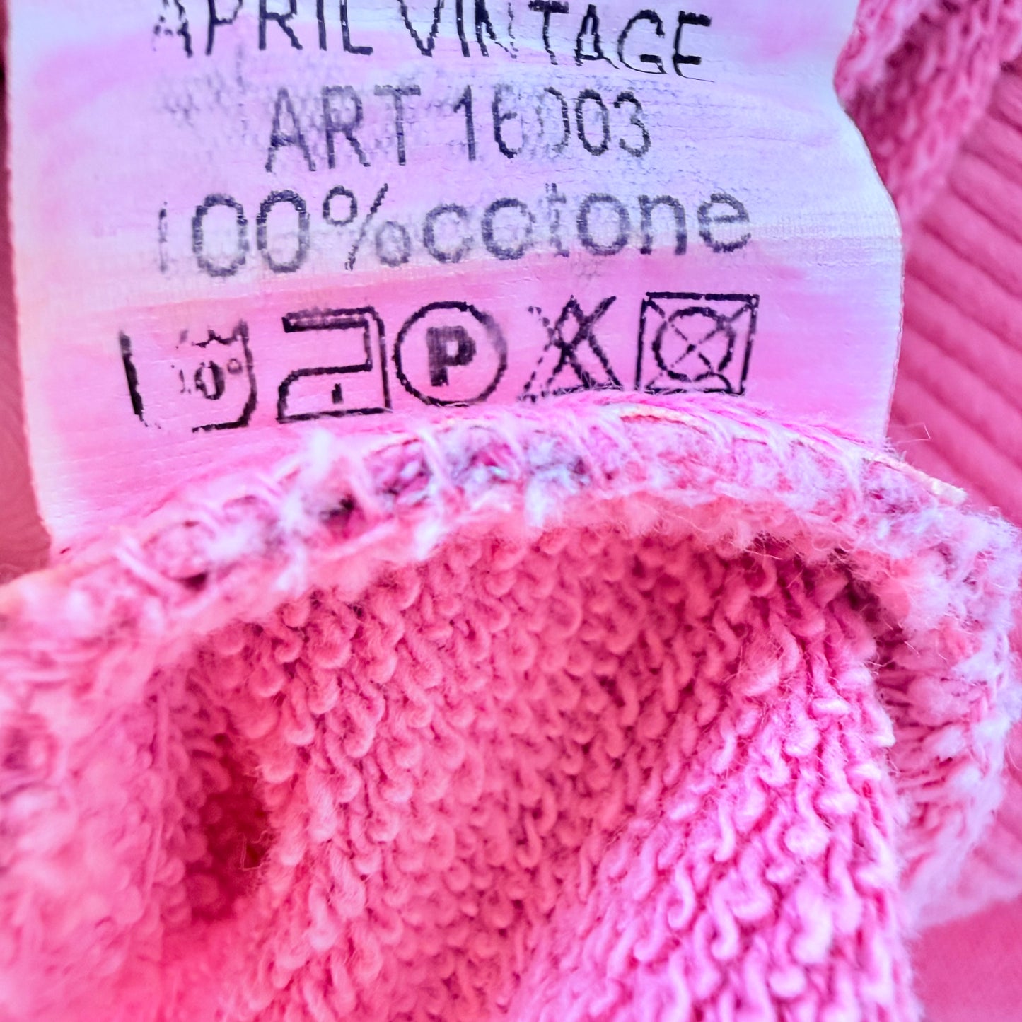 Rosa Leopard-Sweatshirt ICONIC - April Vintage