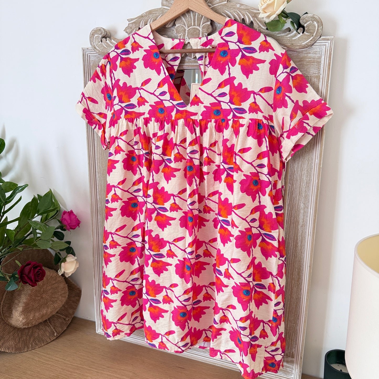 Robe short intégré fleurie - Maëlle