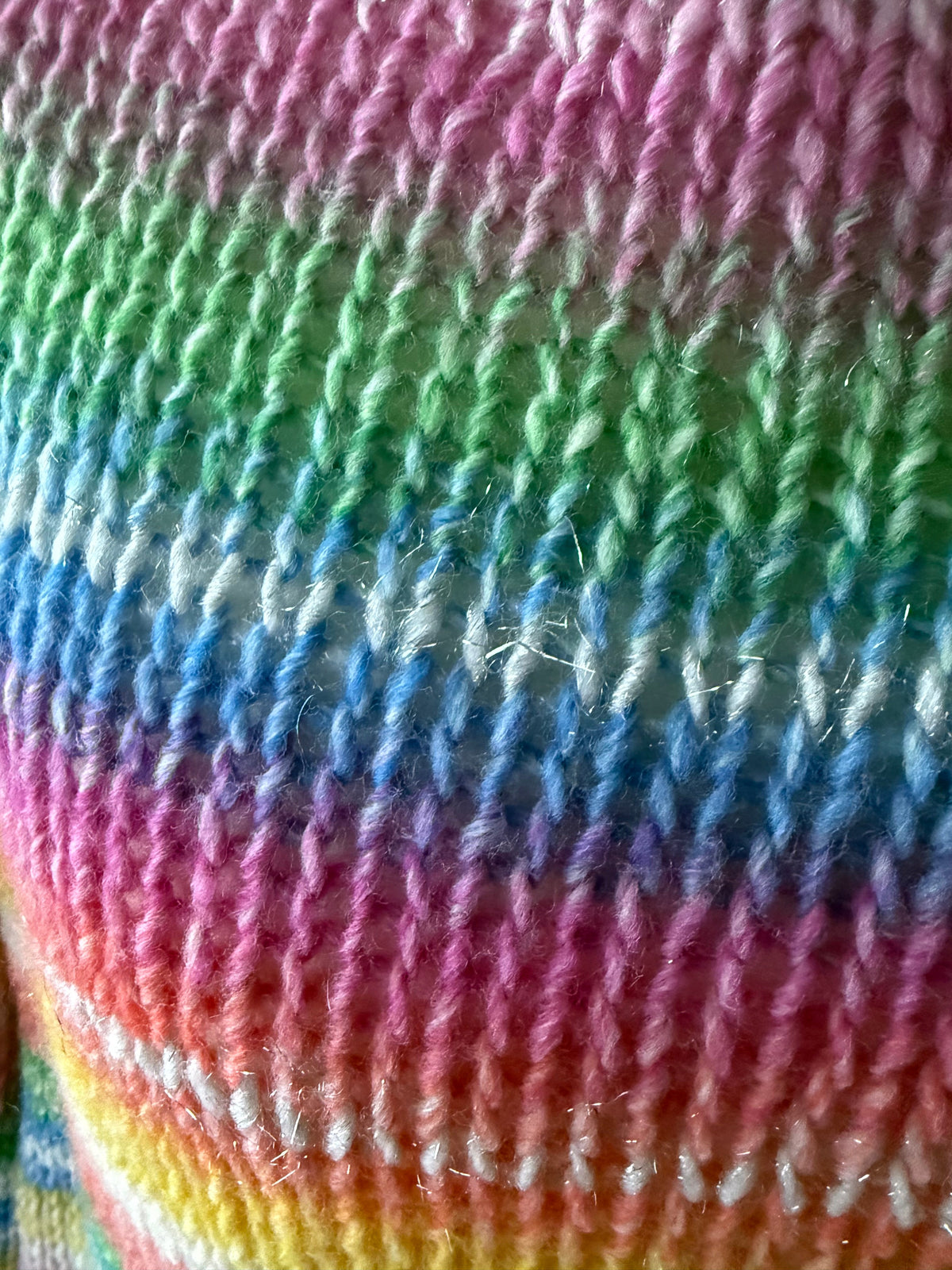 Pull Arc-en-ciel en laine – Fabriqué en Italie LOUNAE