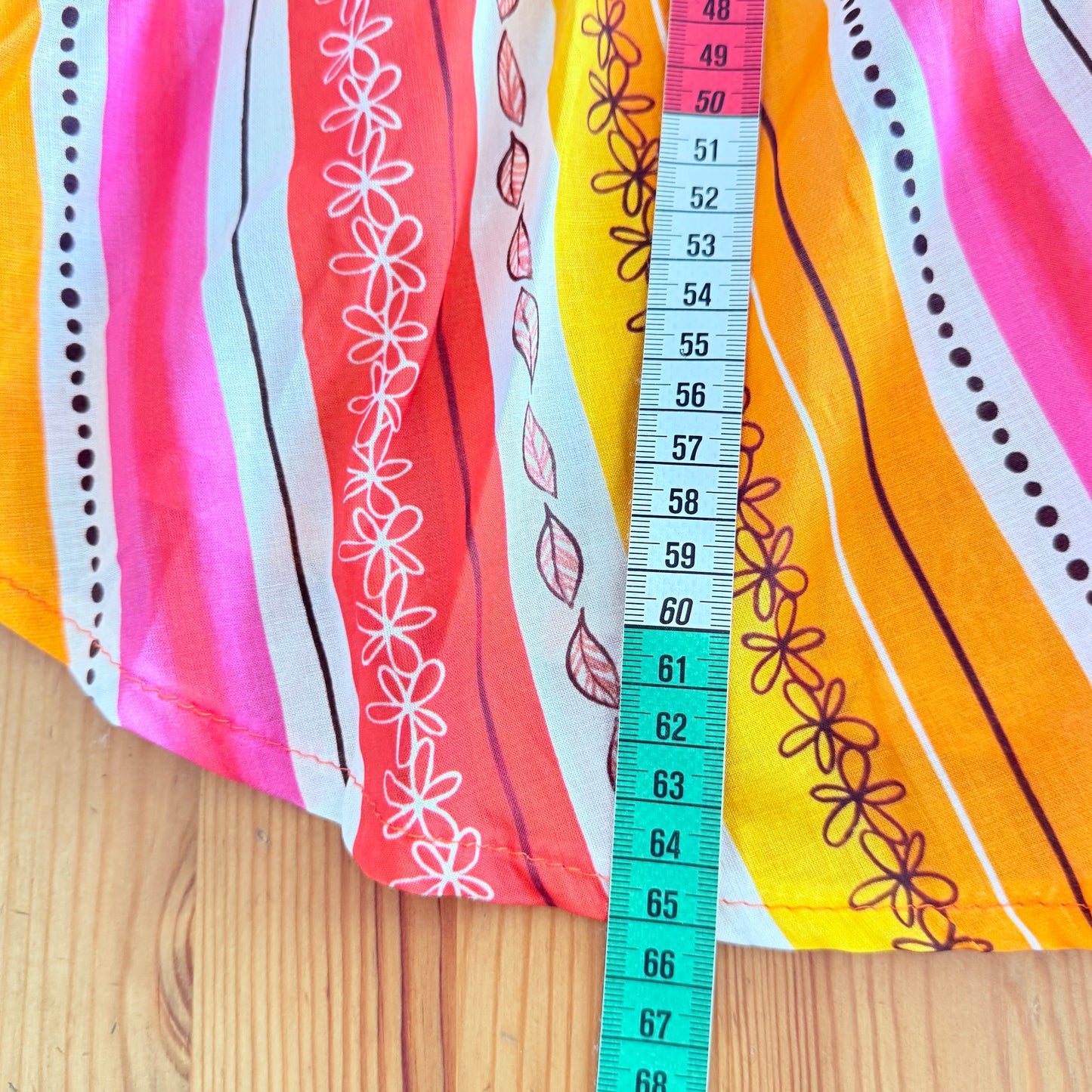 Pink-orange Hemd - April vintage
