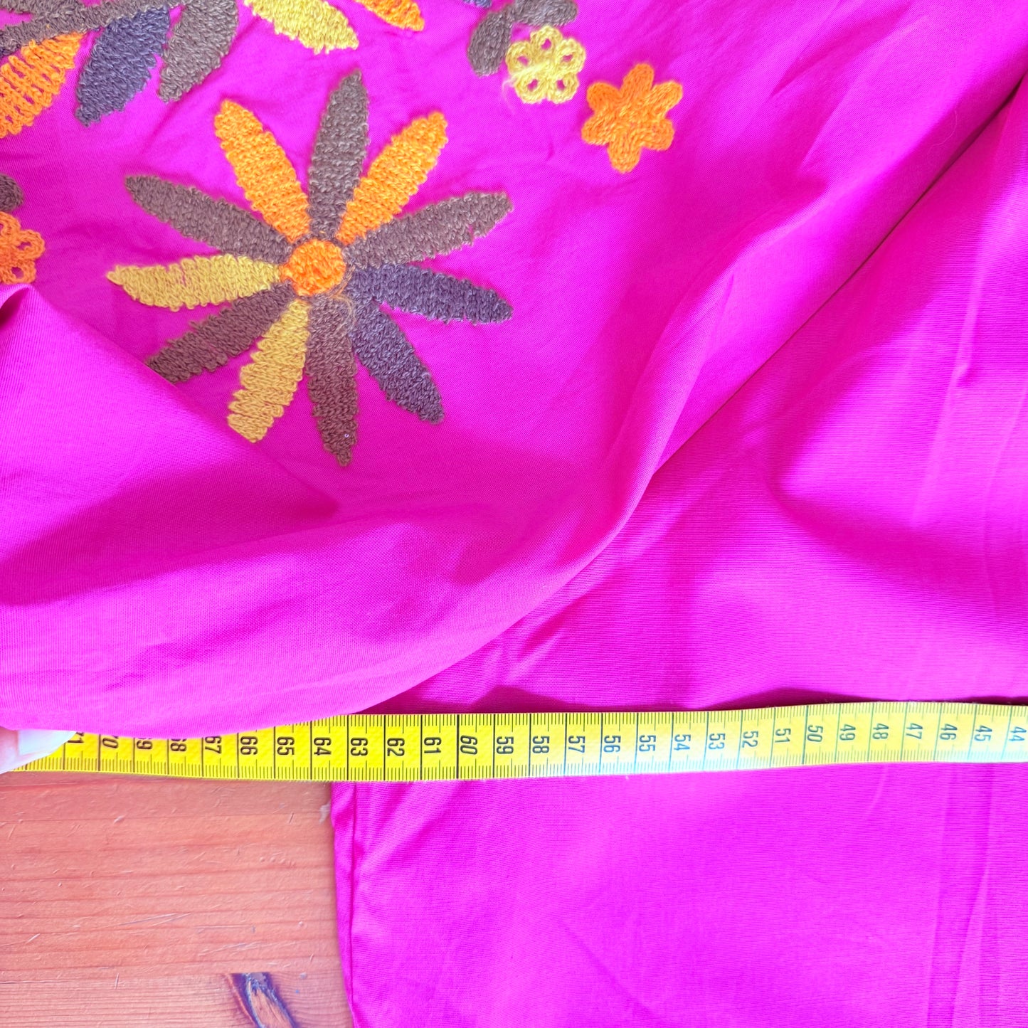 Robe longue bohème fuschia - Luizacco