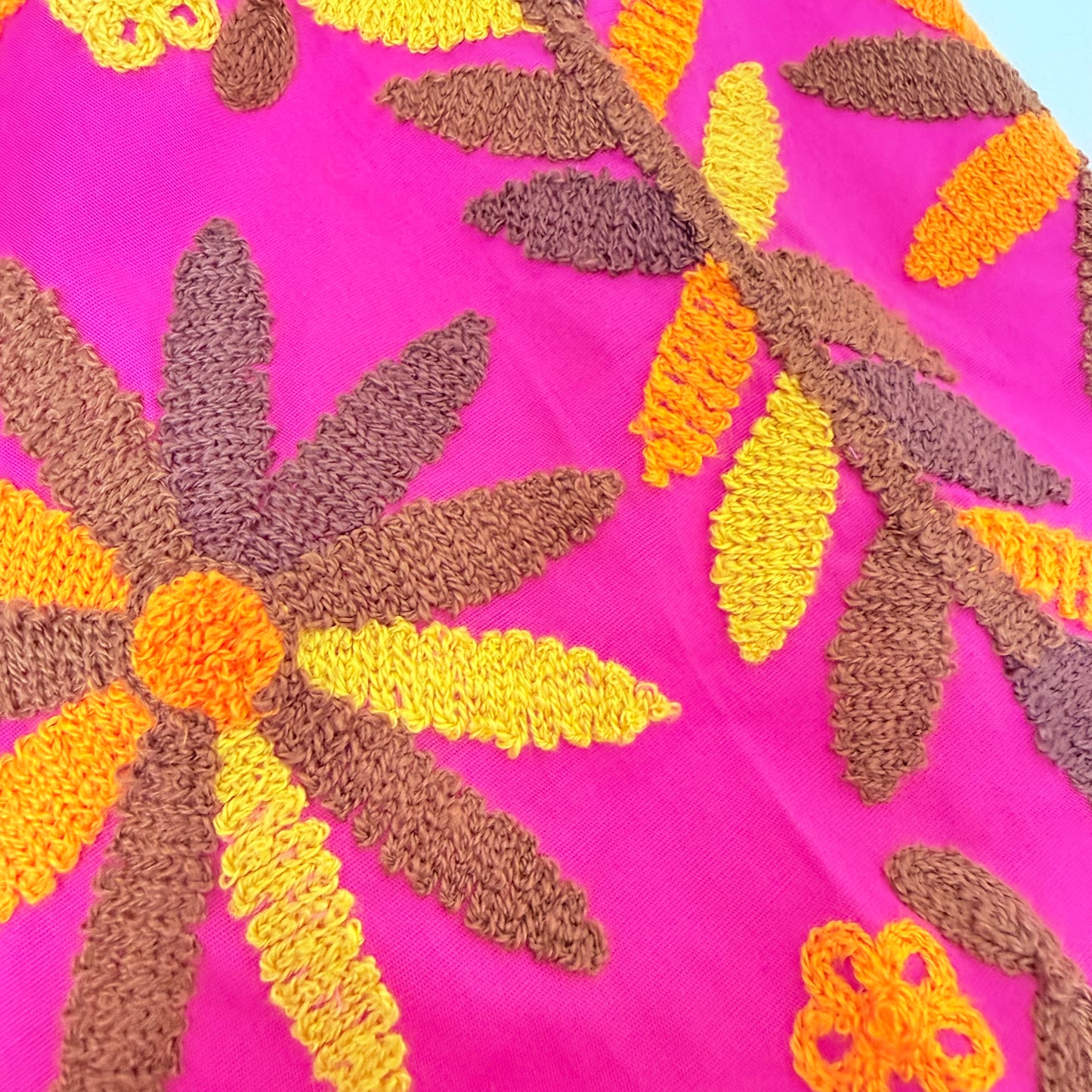 Robe longue bohème fuschia - Luizacco