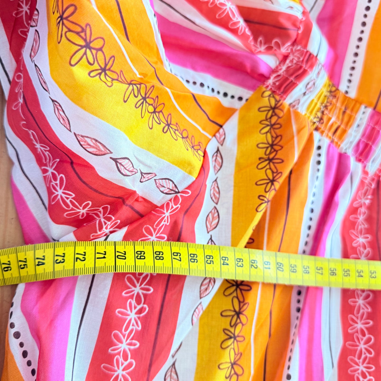 Pink-orange Hemd - April vintage