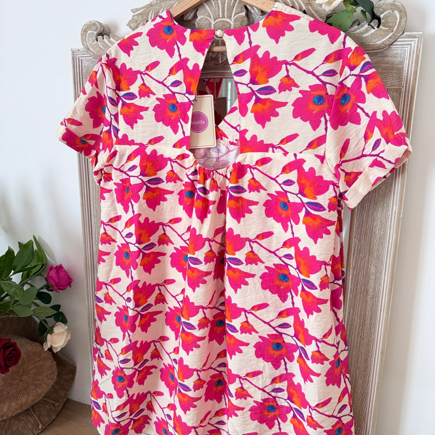 Robe short intégré fleurie - Maëlle
