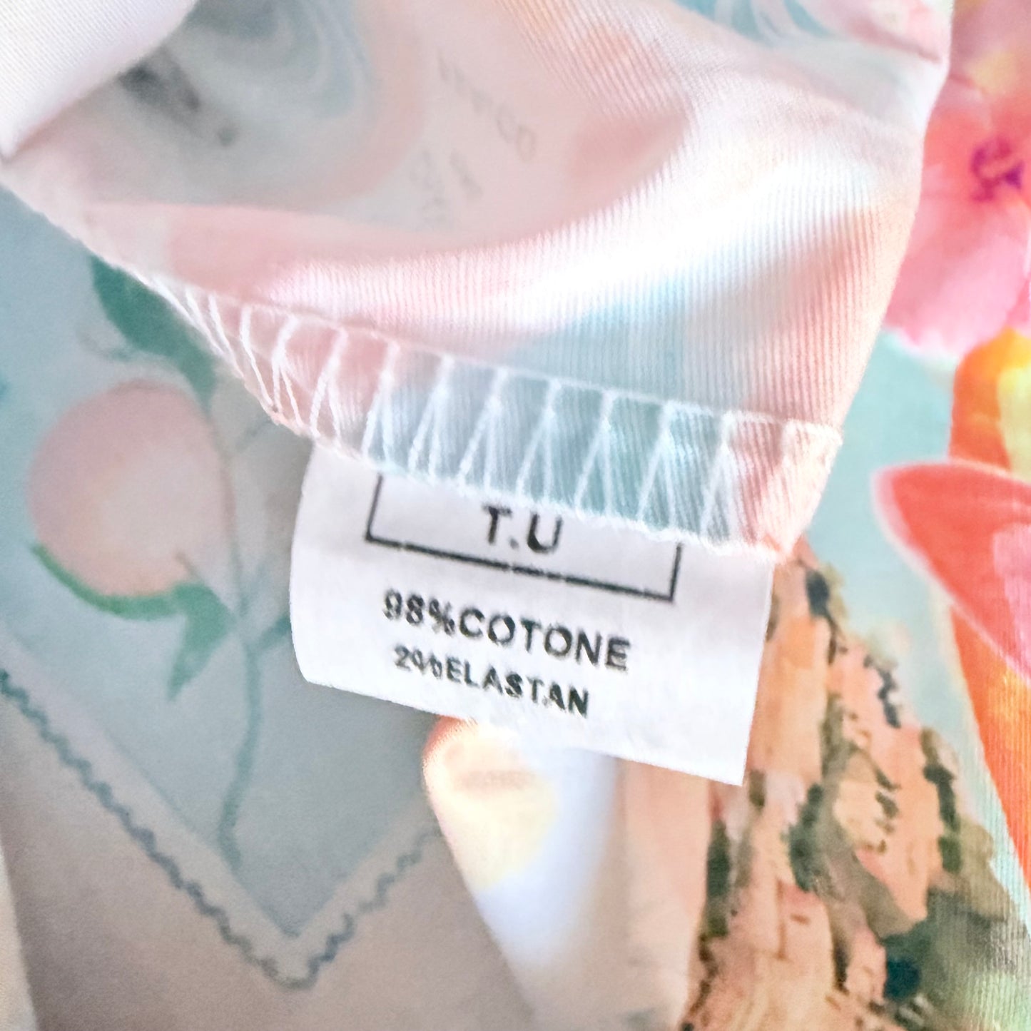 Robe courte imprimée colorée à manches bouffantes - Pohême