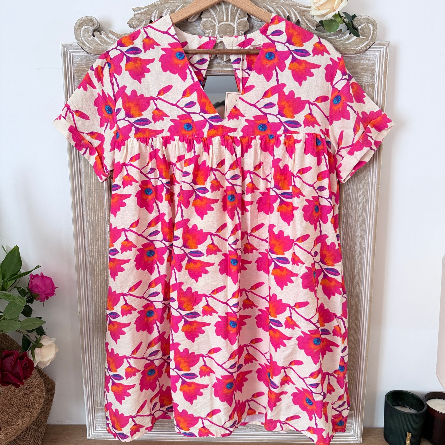 Robe short intégré fleurie - Maëlle