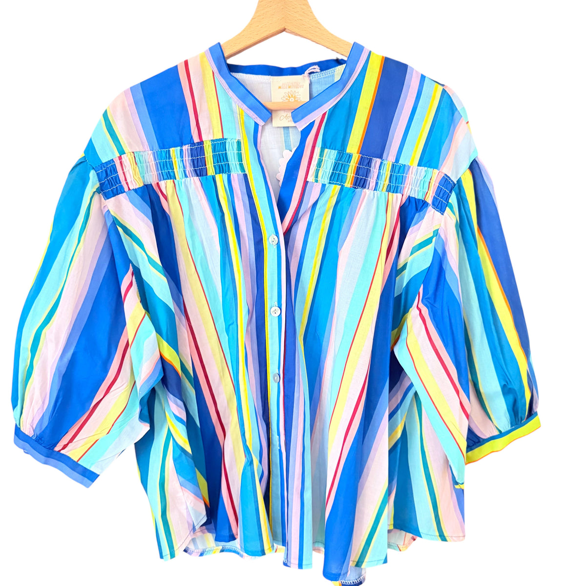 Blouse rayée multicolore LOUNAE