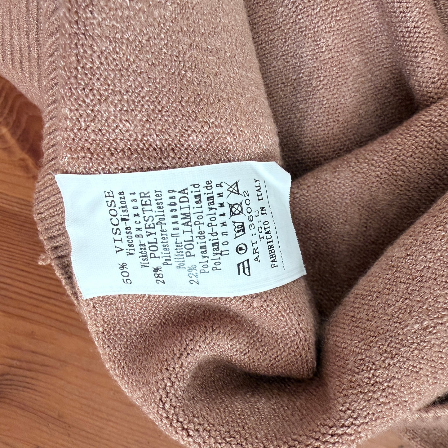 Pull marron manches courtes LOUNAE