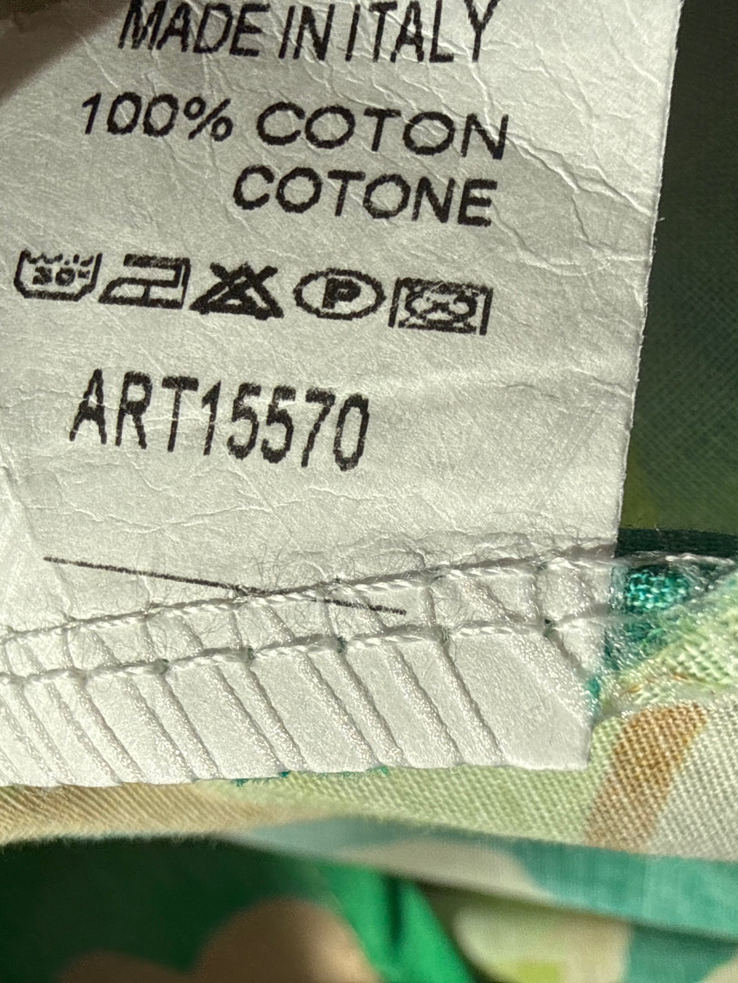 Blouse colorée verte sans manches - Luizacco
