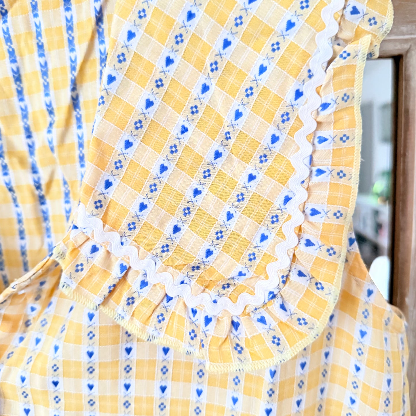Chemise jaune et bleue col - Season