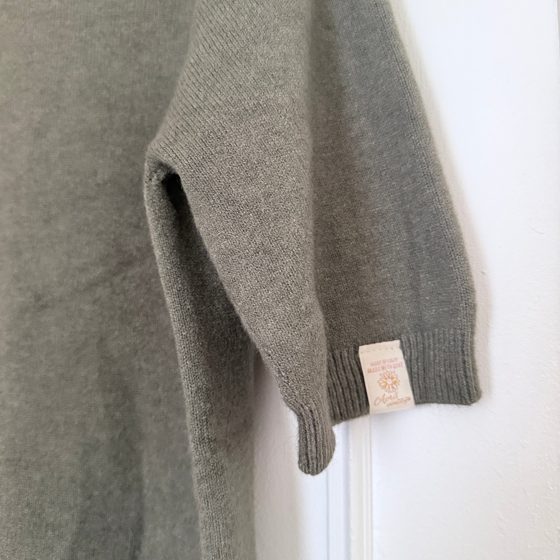 Pull col rond rose manches courtes - Taille unique LOUNAE