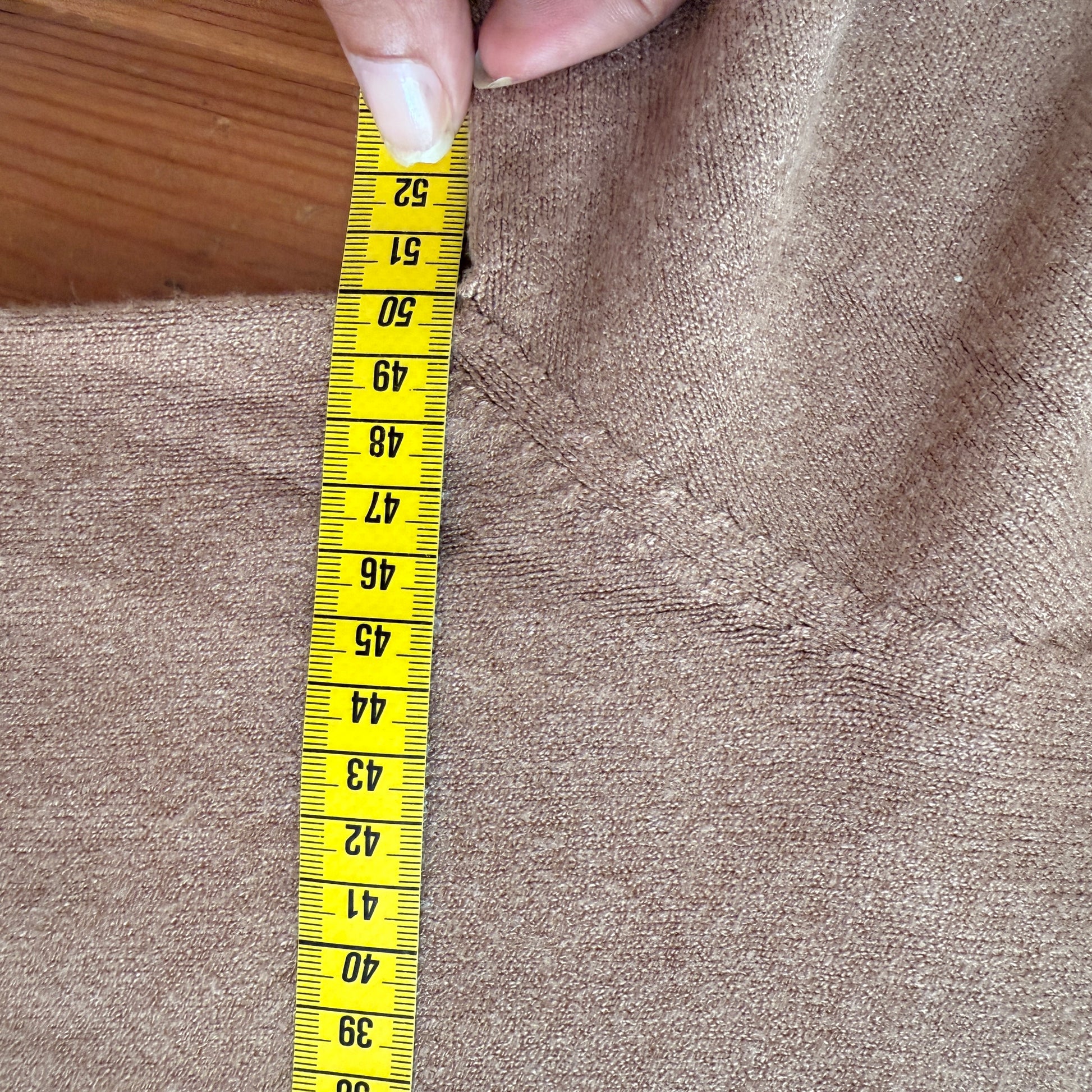 Pull marron manches courtes LOUNAE