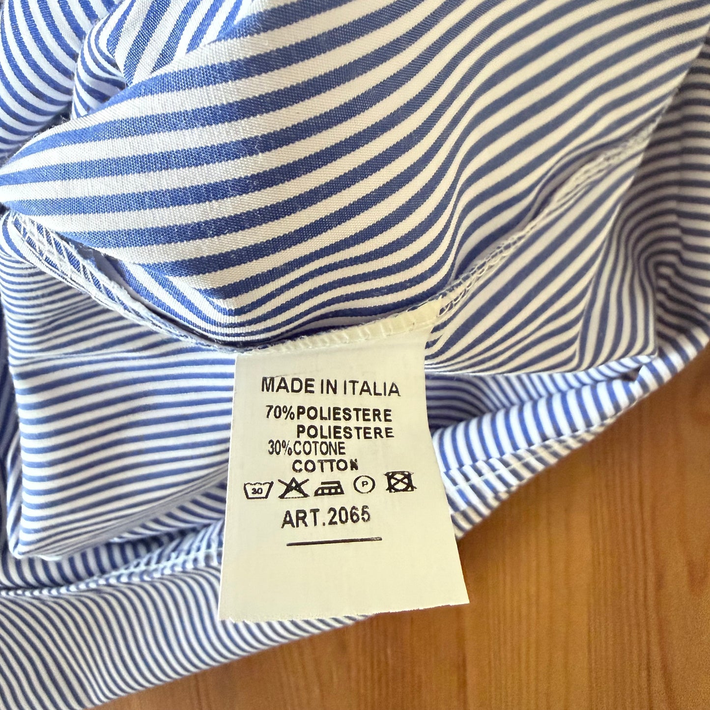 Robe bleu manches xxl - Luizacco
