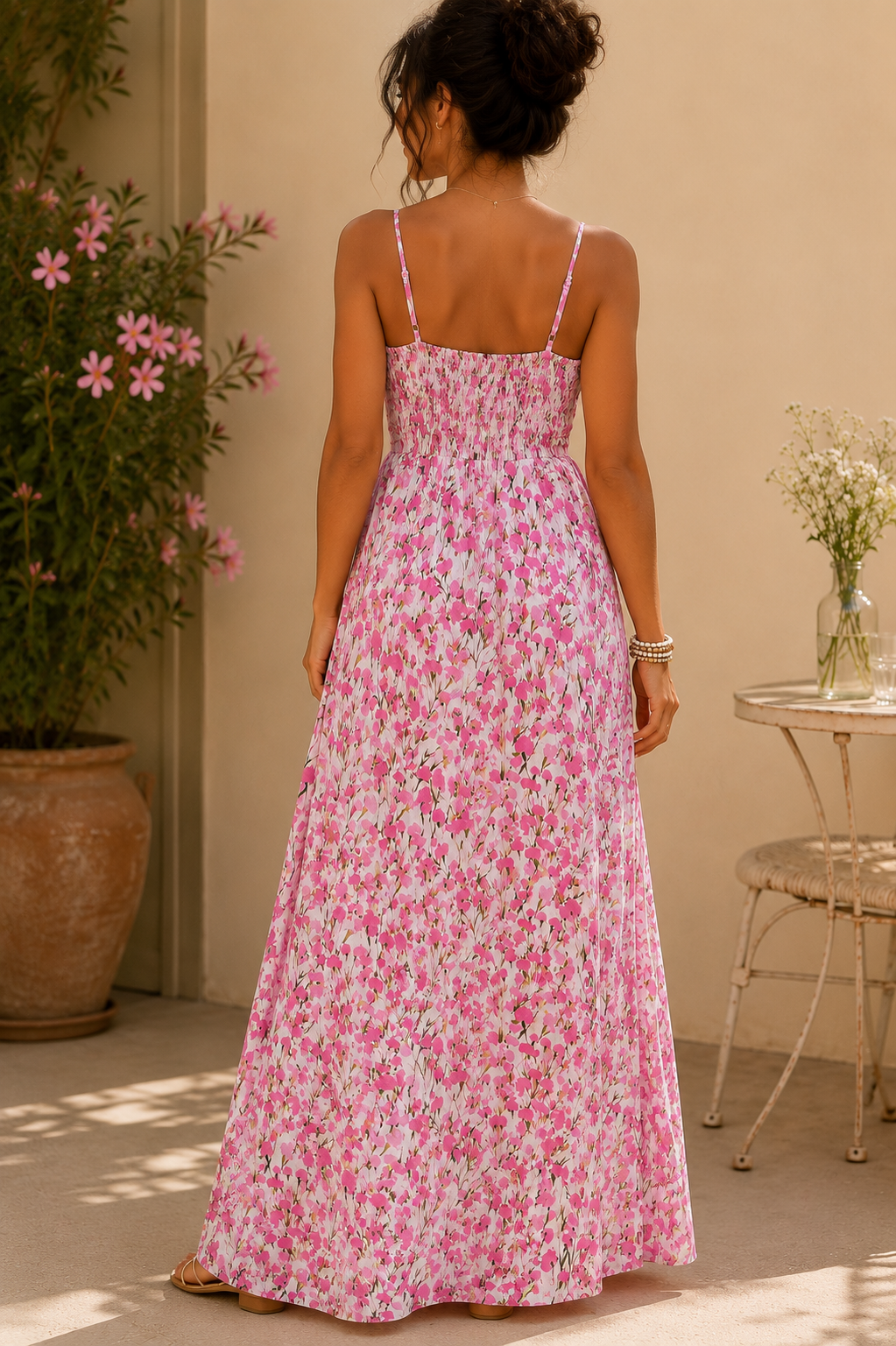 Robe longue fleurie - Maëlle