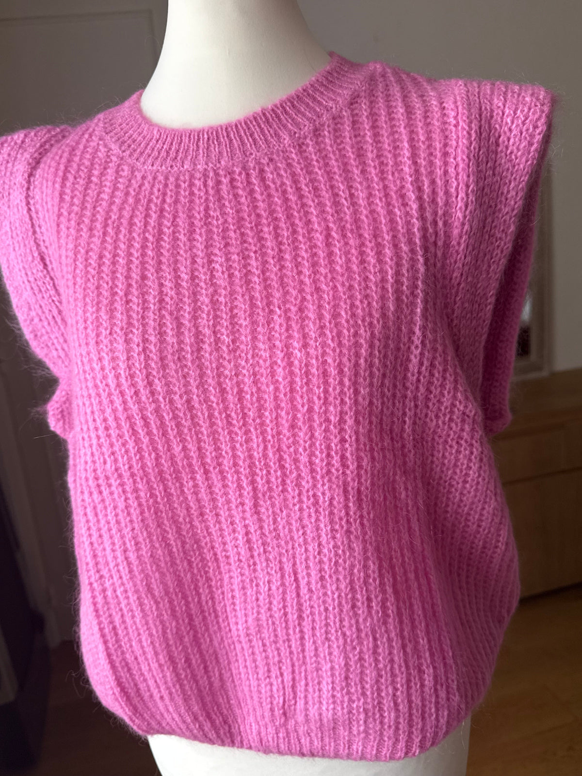 Pull Sans Manches Rose LOUNAE