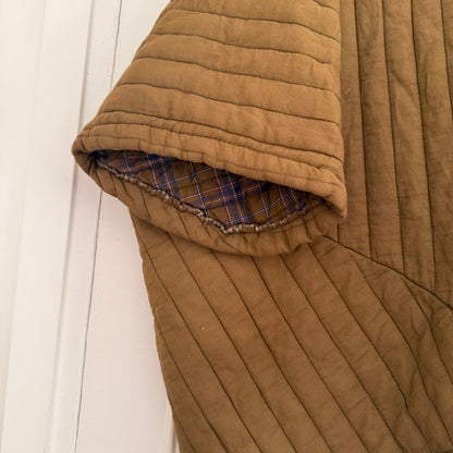 Veste kimono matelassée kaki coton - Taille unique LOUNAE