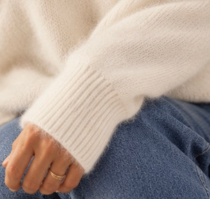 Pull Jaune Vanille Premium  – Fabriqué en Italie (Copie) LOUNAE