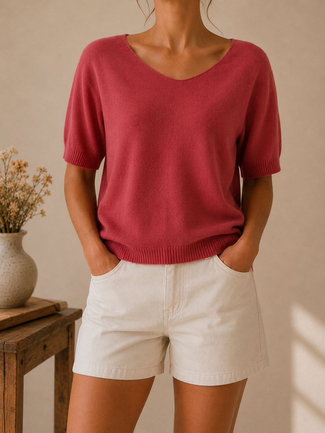 Pull manches courtes LOUNAE