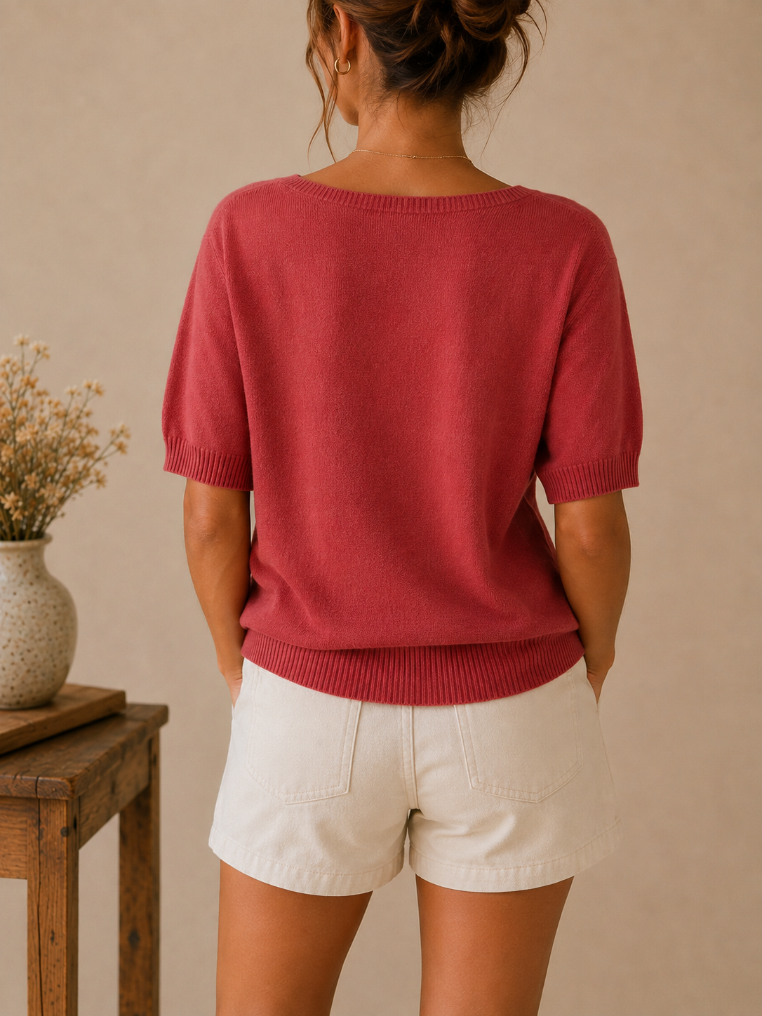 Pull manches courtes LOUNAE