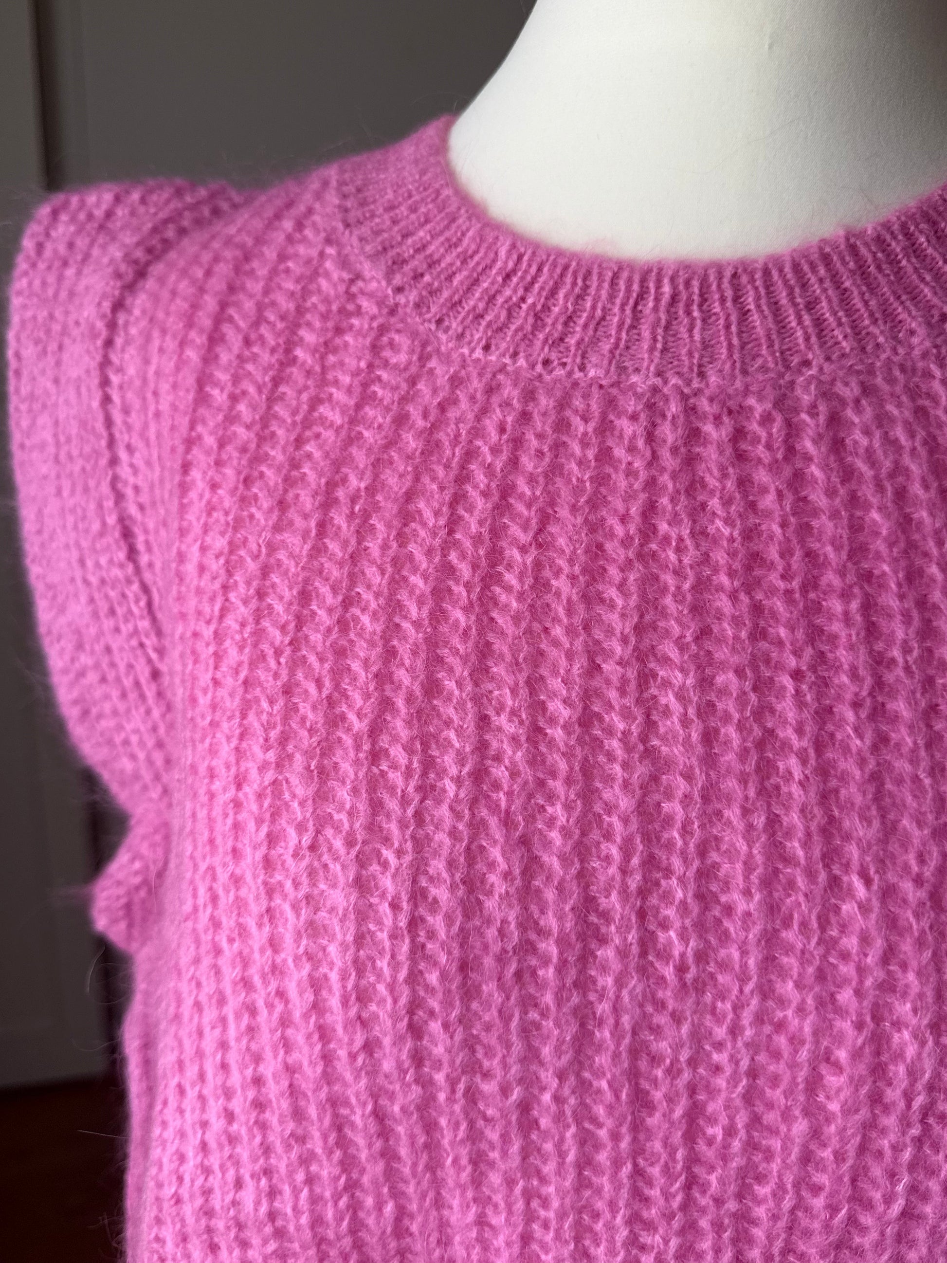 Pull Sans Manches Rose LOUNAE